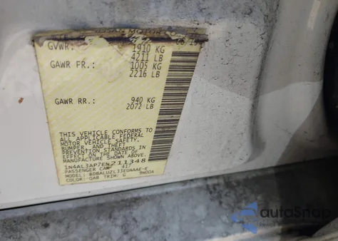 2014 Nissan Altima 2.5 Sv z USA, uszkodzony, nr VIN 1N4AL3AP7EN211348